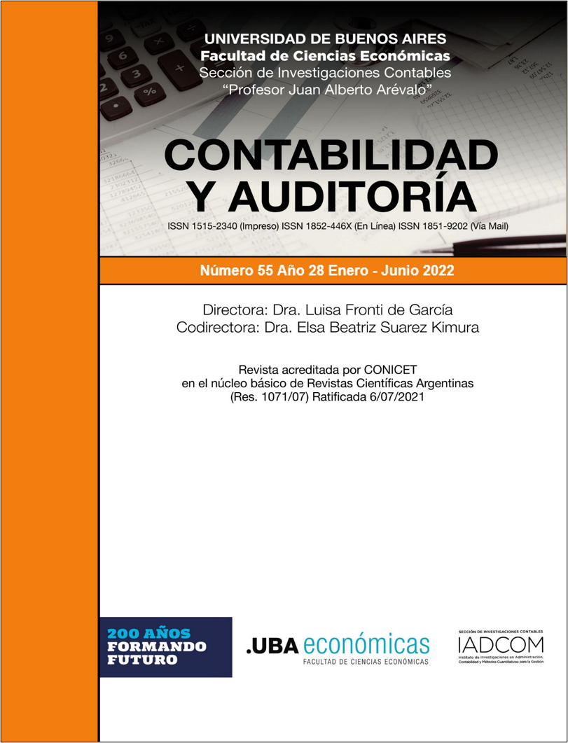 Contabilidad y Auditoría N° 55 año 28 (Junio 2022)