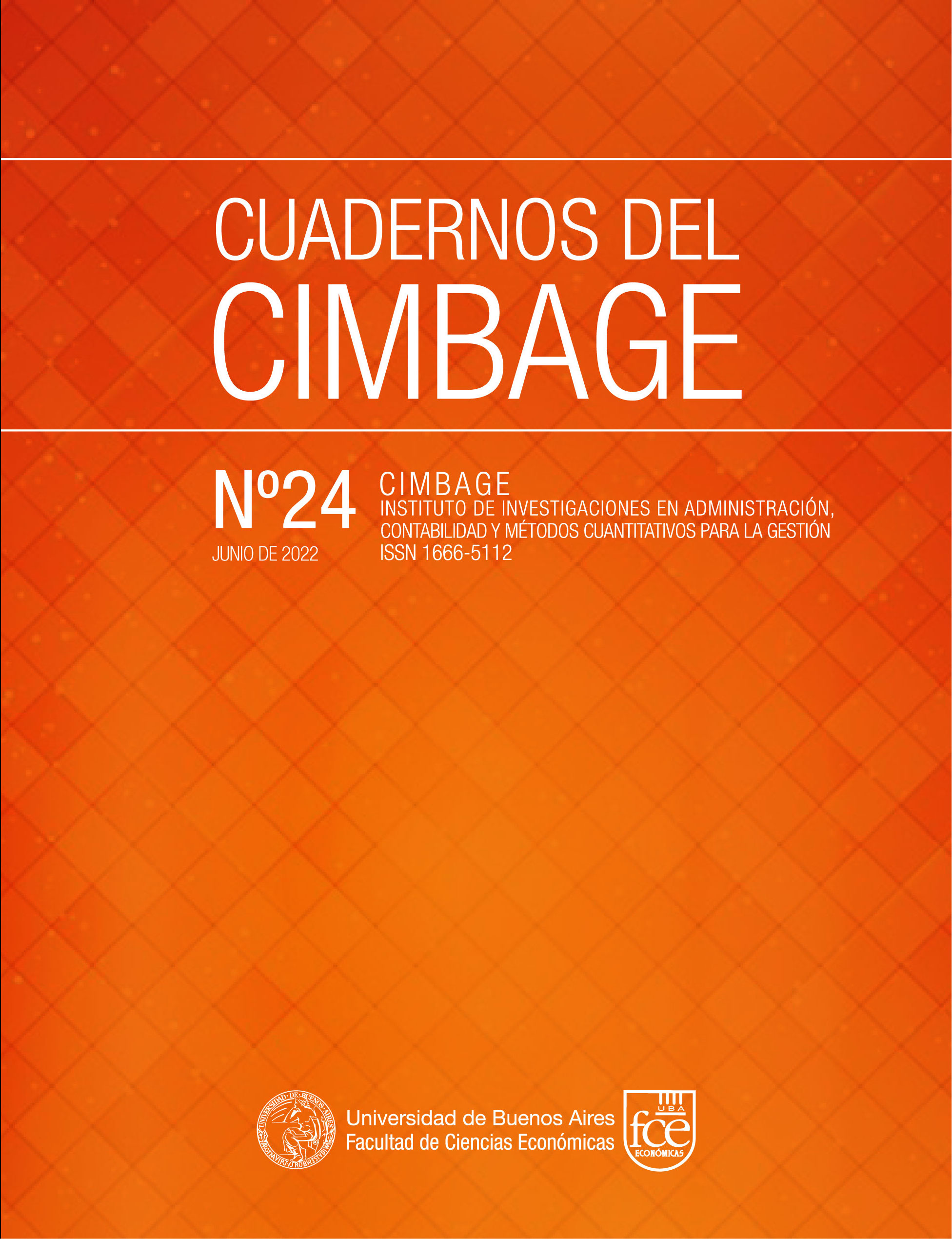 ingresos demanda Faringe Cuadernos del CIMBAGE N°24 (Junio 2022)